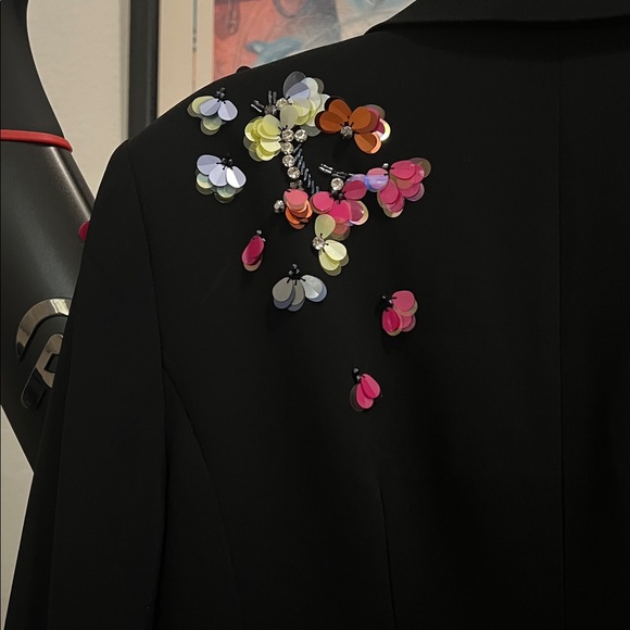 Cinq a Sept Paillette Vines Cheyenne Blazer - Picture 10 of 10